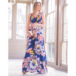 Seasonal Blooms Maternity & Nursing Maxi Dress | Seraphine US