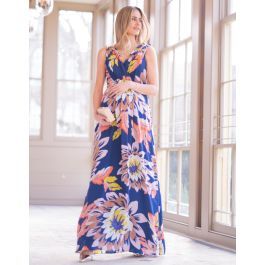 Seasonal Blooms Maternity & Nursing Maxi Dress | Seraphine US