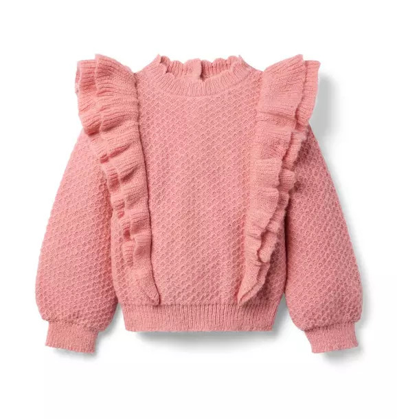 Textured Ruffle Sweater | Janie and Jack
