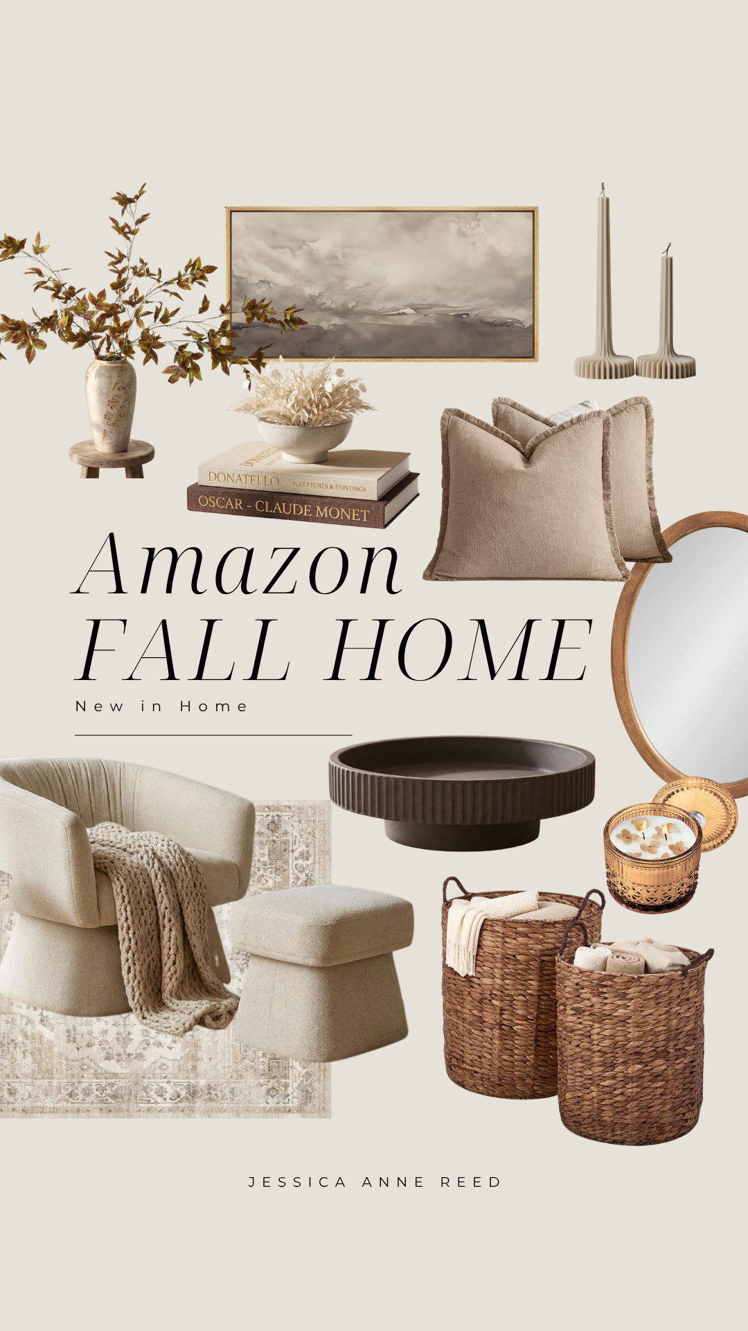 Discover the latest Amazon Fall Home Decor new arrivals featuring affordable, designer-inspired finds to give your home a warm, elevated look for autumn. From cozy throw blankets, ceramic vases, faux fall stems, candles, wood accents, coffee table decor to modern organic home accessories, these Amazon finds make decorating for fall easy and budget-friendly. Follow for the best Amazon home finds, fall decorating ideas, trending home decor, cozy home inspiration, and weekly new arrivals. 

 #LTKSeasonal #LTKHome