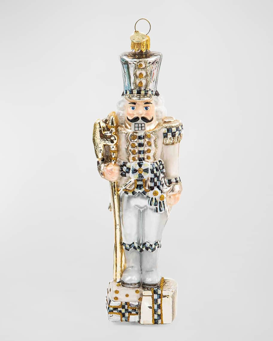 MacKenzie-Childs Glam Up Nutcracker Christmas Ornament | Horchow
