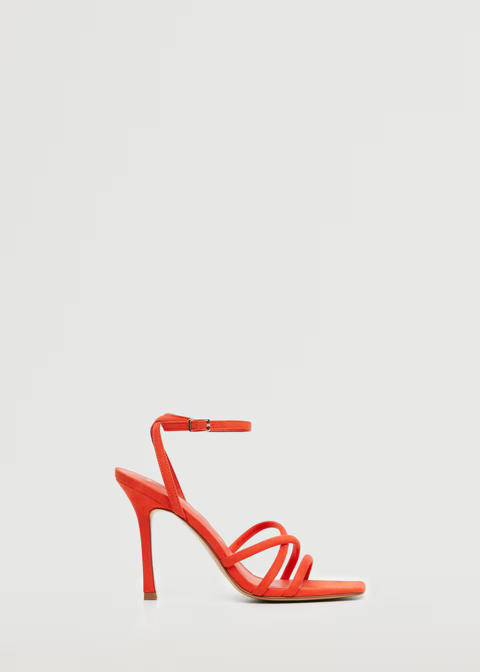 Strappy heeled sandals | MANGO (US)