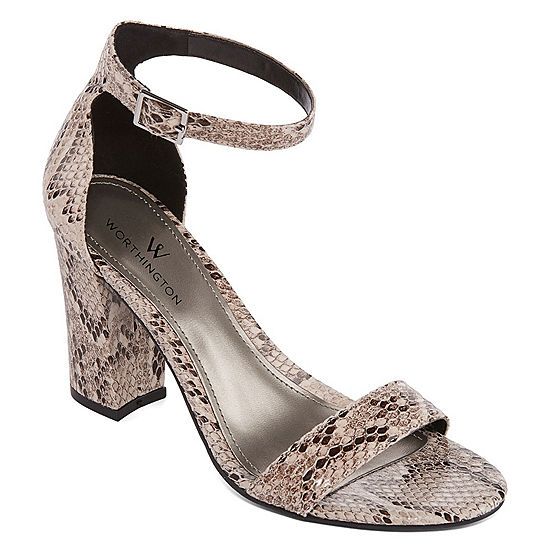 Worthington Beckwith Womens Heeled Sandals JCPenney | JCPenney