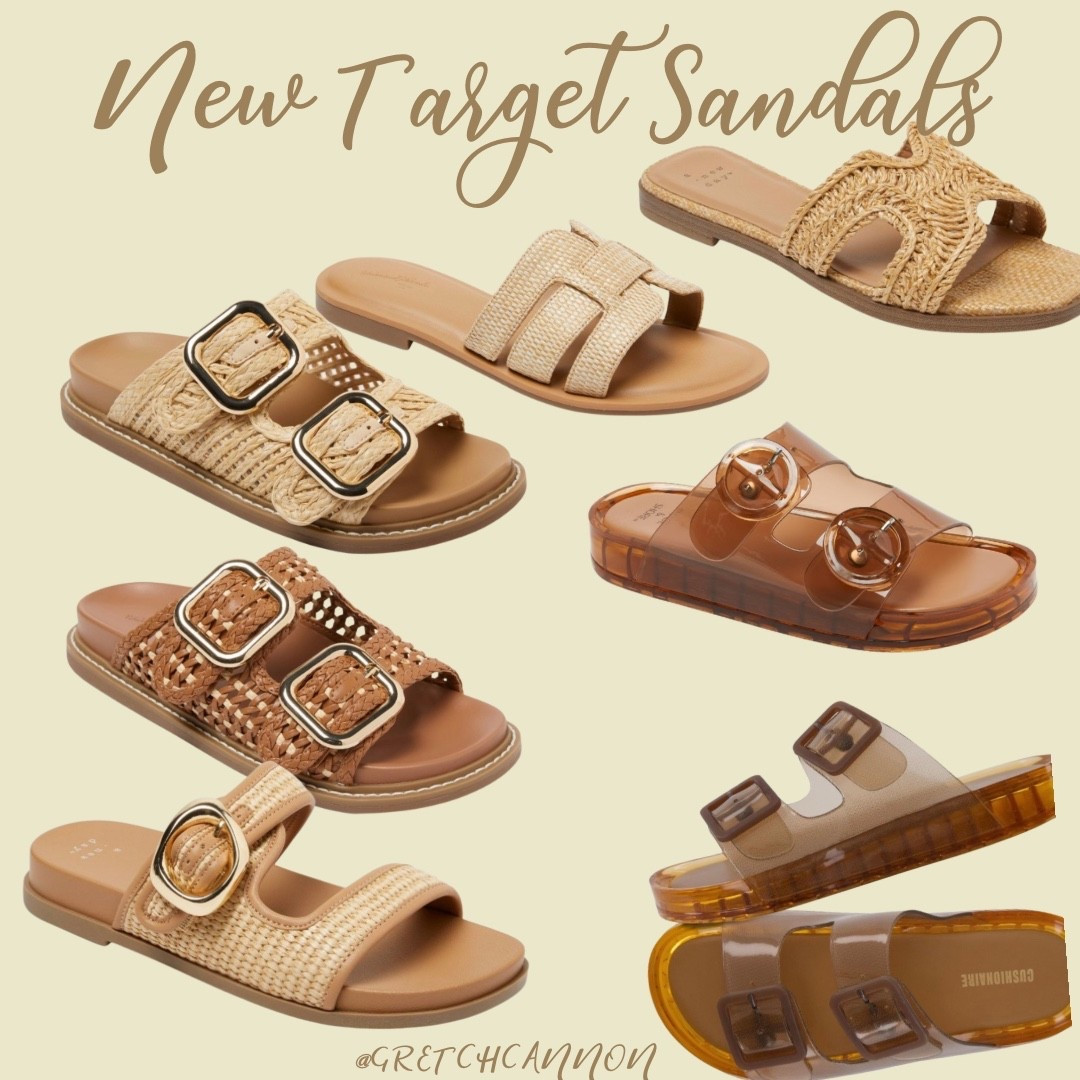 New Target sandals.. I ❤️ all the neutrals. Which pair should I get? 

#LTKTravel #LTKSeasonal #LTKSaleAlert