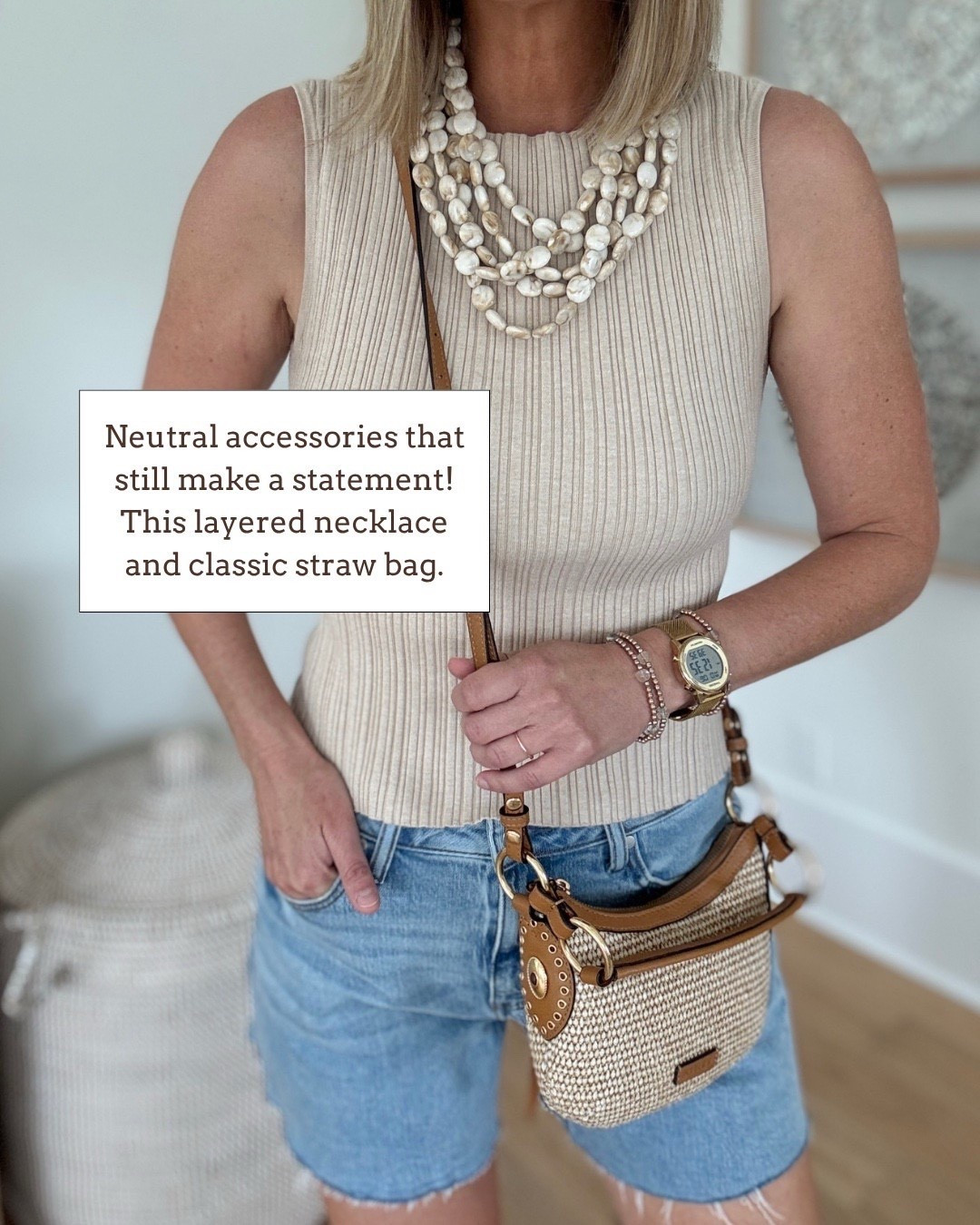 Neutral accessories for spring. 

#LTKWorkwear #LTKSeasonal #LTKmomlife