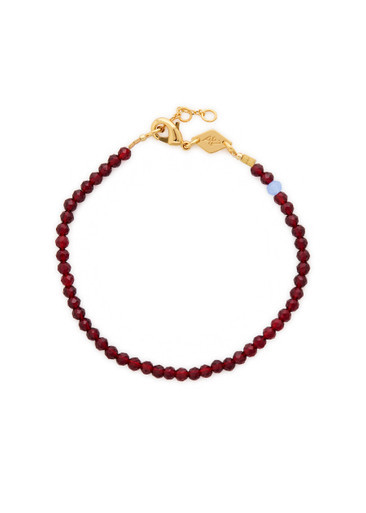 Tan Line 18kt gold-plated beaded bracelet | Harvey Nichols