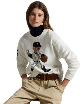 Ralph Lauren Ralph Lauren Polo Bear with New York Yankees™ Sweater  | Bloomingdale's Ralph Laur... | Bloomingdale's (US)
