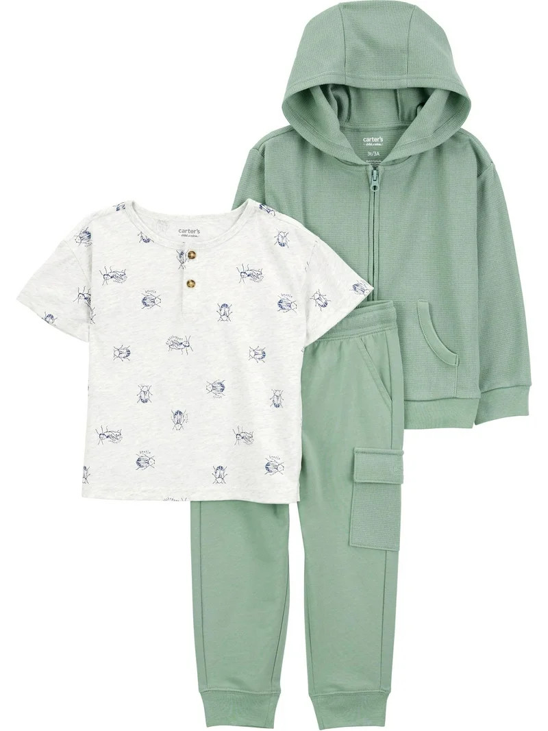 Carter's Child of Mine Toddler Boy Outfit Set, 3-Piece, Sizes 2T-5T | Walmart (US)