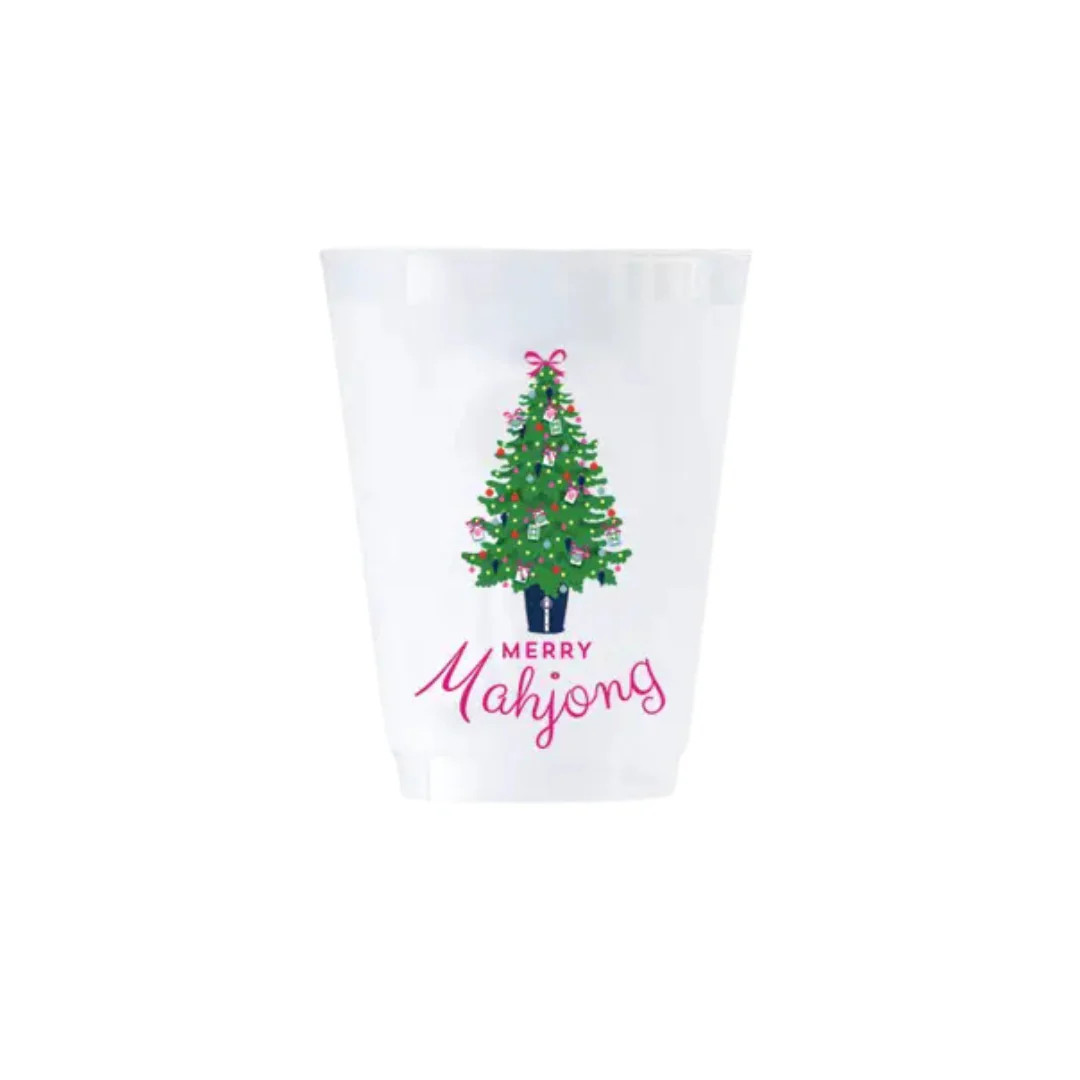 Merry Mahjong Cups | Pink Antlers
