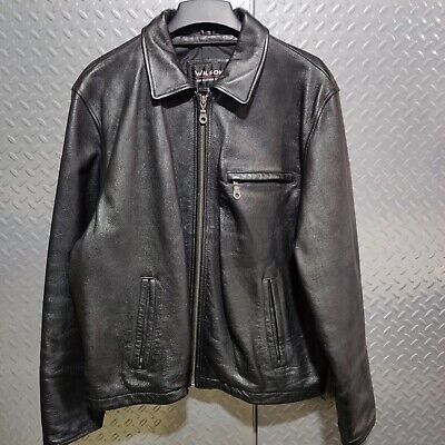 Wilsons Leather - Mens Size XL - Moto Black Full Zip Insulated Jacket  | eBay | eBay US