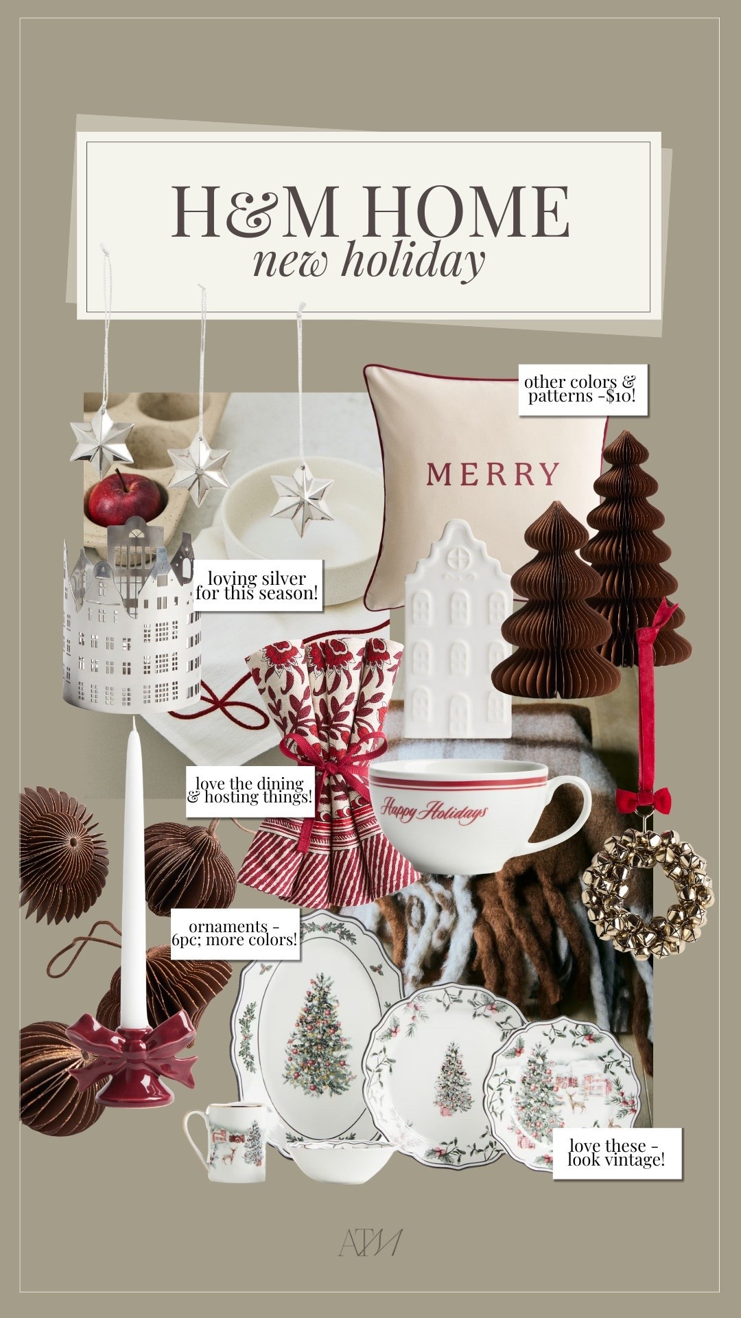 H&M Home - new holiday!

new christmas, christmas decor, affordable christmas decor, vintage look christmas decor, budget friendly christmas decor, christmas finds, christmas 

#LTKHome #LTKSeasonal #LTKStyleTip