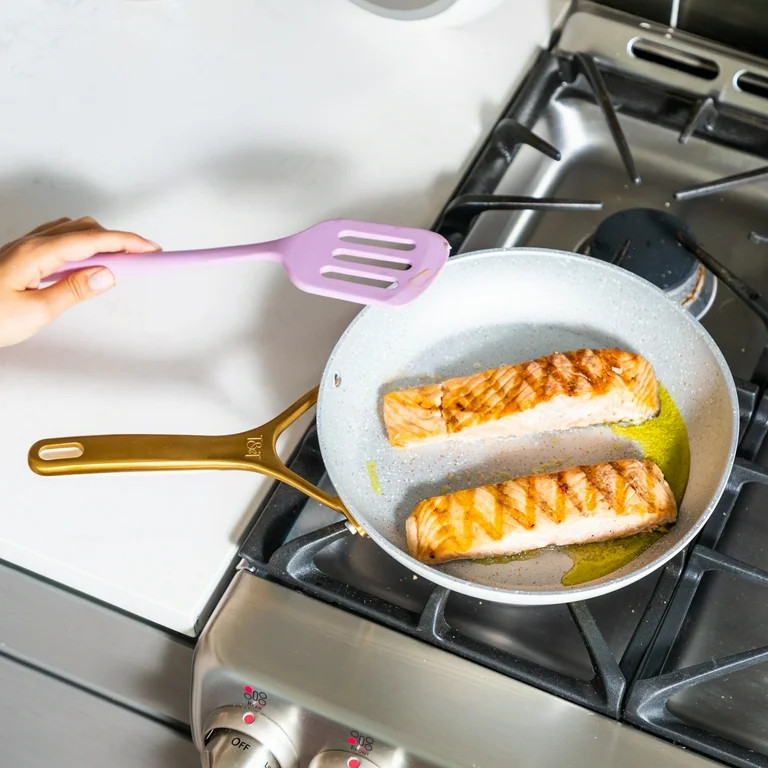 Thyme & Table Nonstick Supreme Cookware, 12-Piece Set, Cream | Walmart (US)