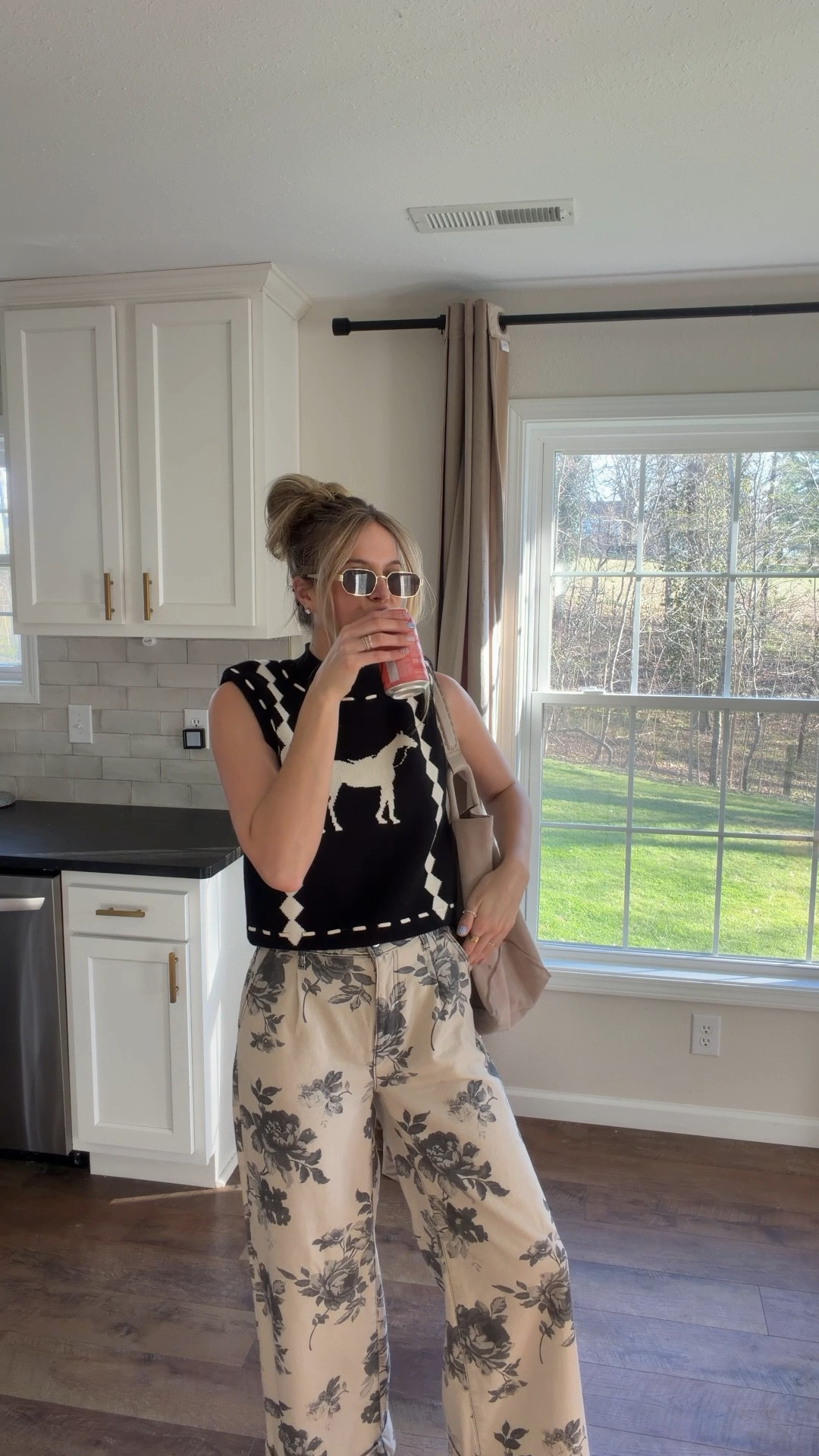 I love my classics but sometimes it needs to be FUN 👢⚡️✌🏼💃🏼 Mix patterns and colors and have fun with it! The sweater vest isn’t likable here but can be found at: The Fringed Pinapple Boutique or Snagged and Dragged Boutique both online (search horse vest). #funstyle #funoutfit 

#LTKootd #LTKgrwm