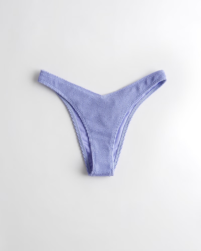 Scrunch High Leg Cheekiest Bikini Bottom | Hollister (US)