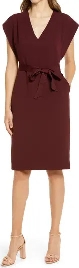 Ruffle Sleeve Sheath Dress | Nordstrom