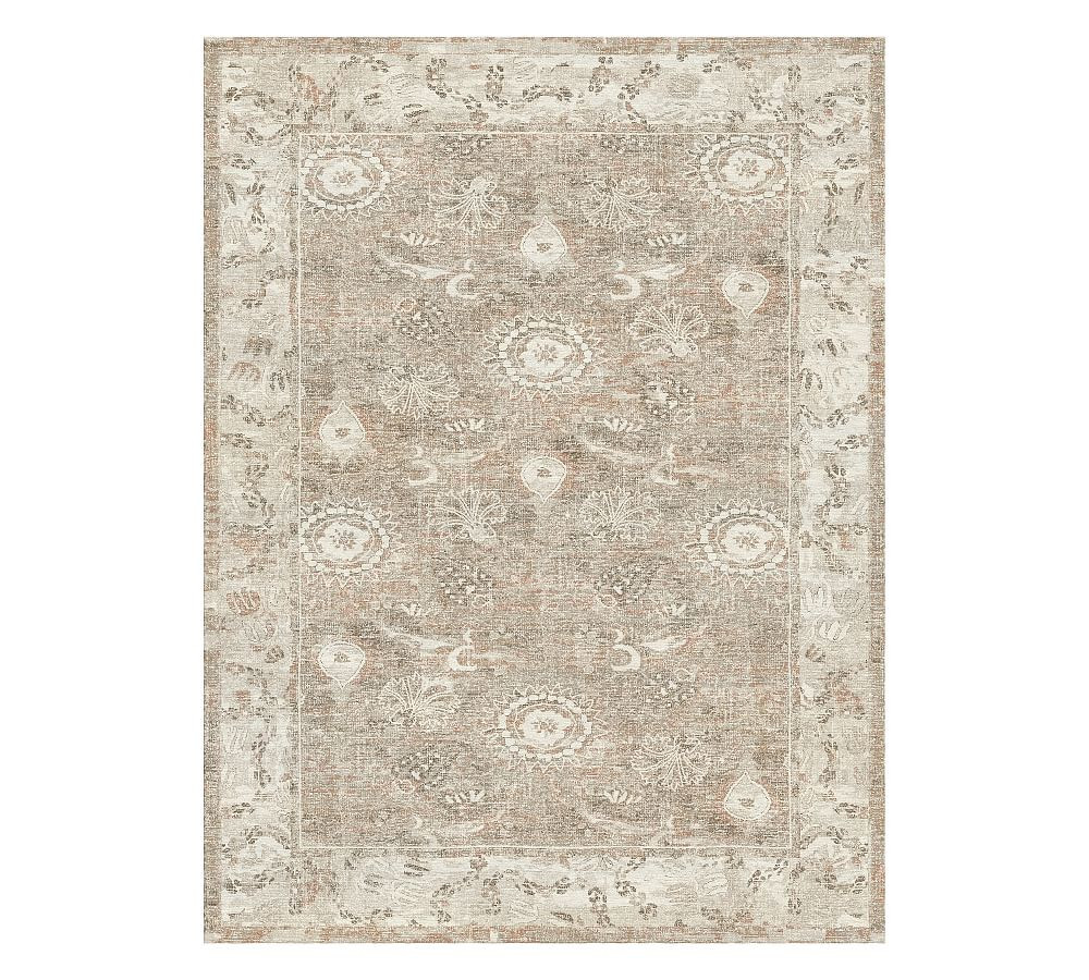 Jema Hand-Tufted Printed Wool Rug | Pottery Barn (US)