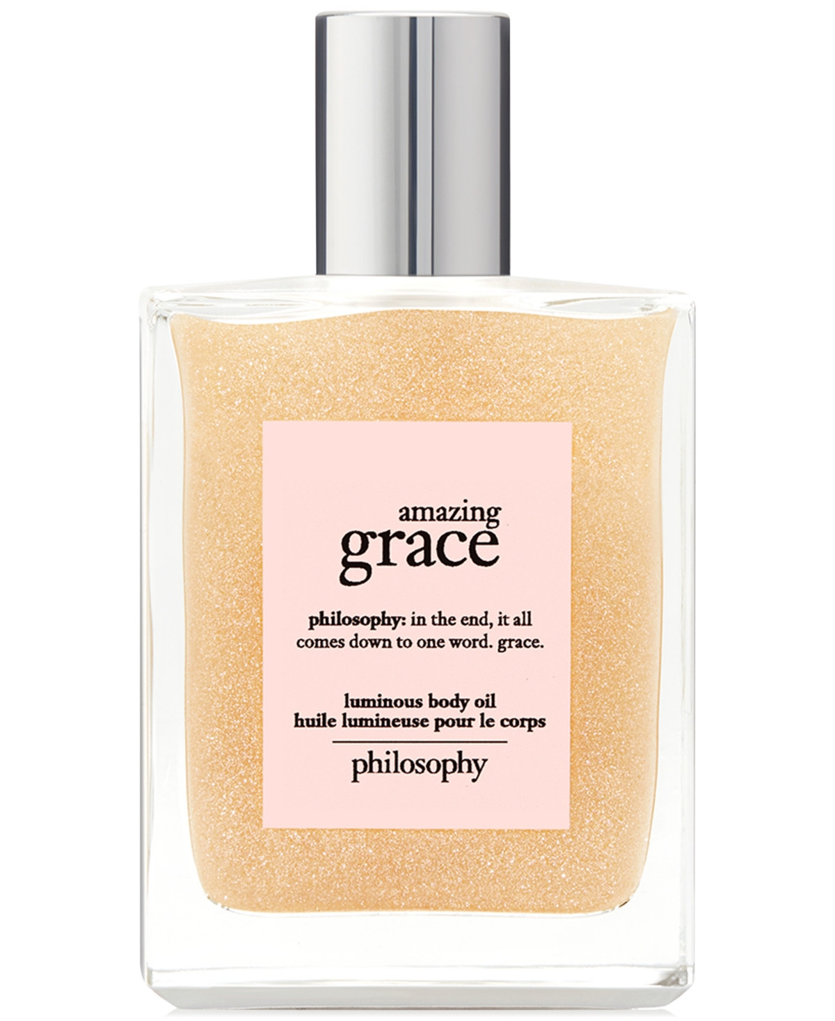 philosophy Amazing Grace Luminous Body Oil, 4 oz. | Macy's