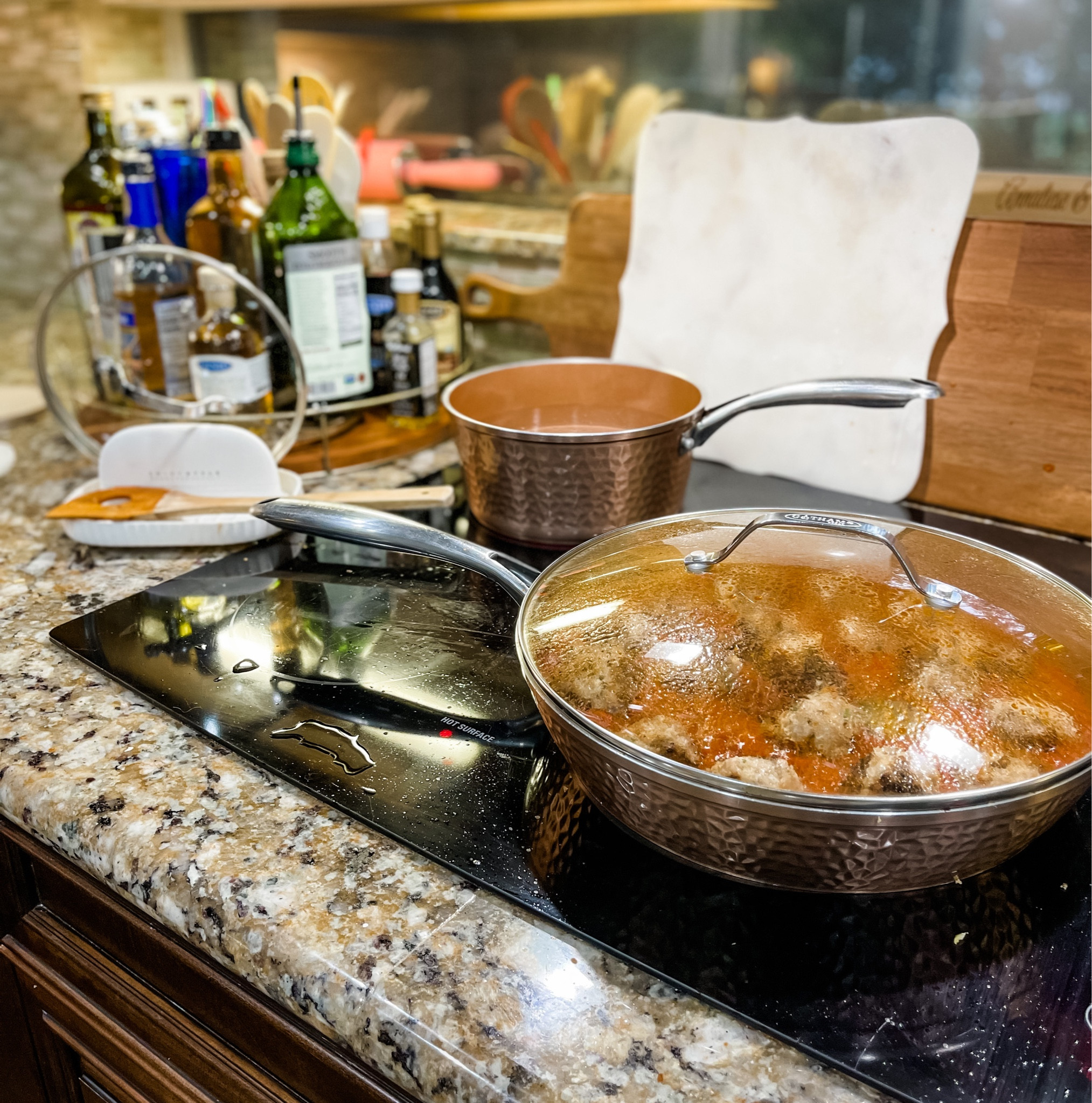 Kitchen tools | copper pots and pans | nonstick pots and pans | kitchen decor | lid rest | spoon rest | cooking | home finds 

#LTKFind #LTKhome