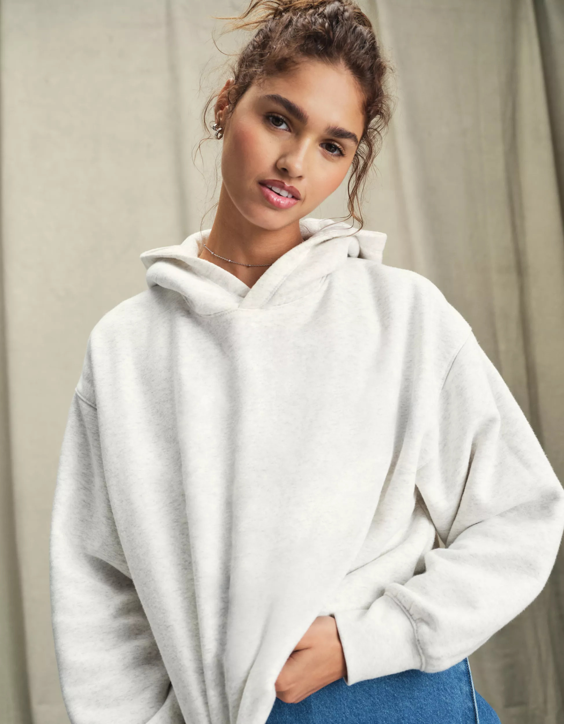 AE Everyday Luxe Hoodie | American Eagle Outfitters (US & CA)