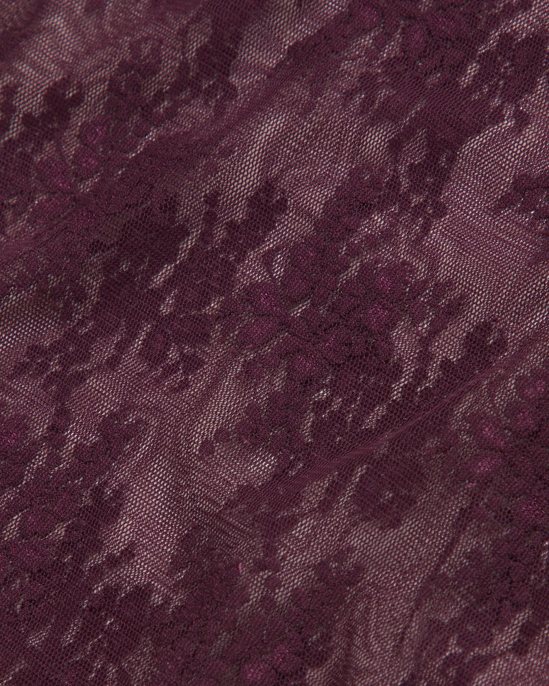 Women's Long-Sleeve Lace Slash Top | Women's New Arrivals | Abercrombie.com | Abercrombie & Fitch (US)