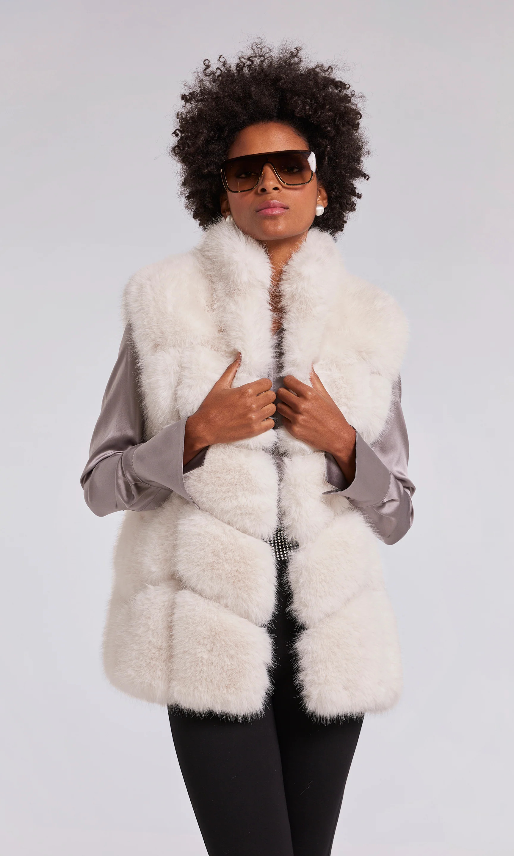 Whitley Faux Fur Vest | Generation Love