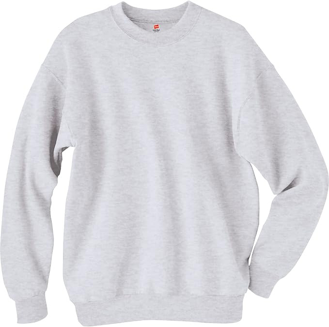 Hanes Men's EcoSmart Fleece, Pullover Crewneck Sweatshirt, 1 or 2 Pack | Amazon (US)