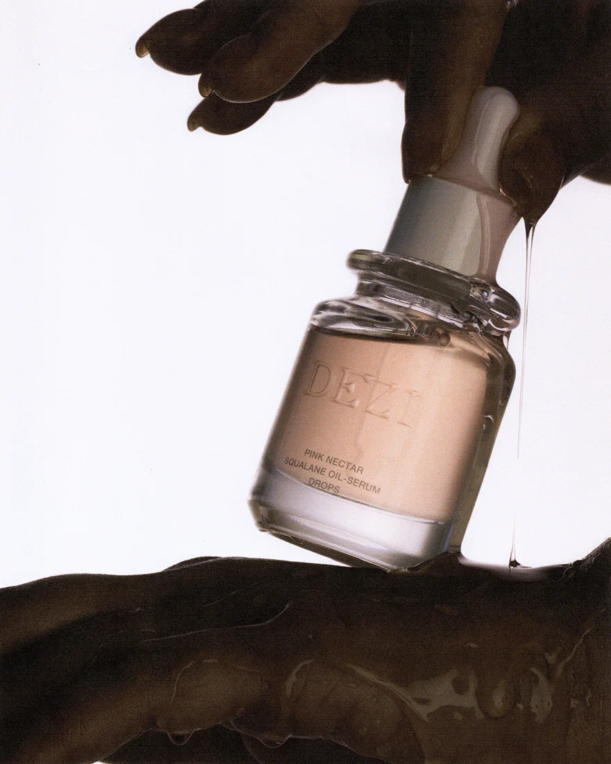Pink Nectar - Squalane Oil-Serum Drops | DEZI Skin