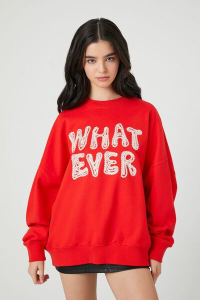 French Terry Whatever Pullover | Forever 21 (US)
