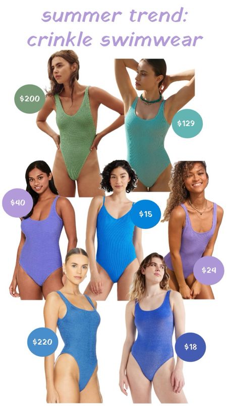 Summer Trend: Crinkle Swimwear! These crinkle swimsuits are trending, so I found several at different price points for you! 
…………………
walmart swimsuit hunza g swimsuit hunza g dupe hunza g swimsuit dupe hunza g. Dupe hunza g one piece aerie swimsuit target swimsuit green swimsuit  square neck swimsuit anthropologie swimsuit anthropologie dupe plus size swimsuit under $50 plus size one piece plus size crinkle swimsuit Anthro dupe revolve dupe walmart swimsuit swimsuit under $20 one piece swimsuit under $20 swimsuit under $50 swimsuit under $100 purple swimsuit blue swimsuit modest swimsuit scoop neck swimsuit high cut swimsuit swimsuit under $25 beach look beach outfit pool day pool outfit pool essentials resort wear vacation look 

#LTKSwim #LTKSaleAlert #LTKTravel