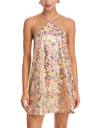 Catiana Floral Sequin Dress | Bloomingdale's (US)