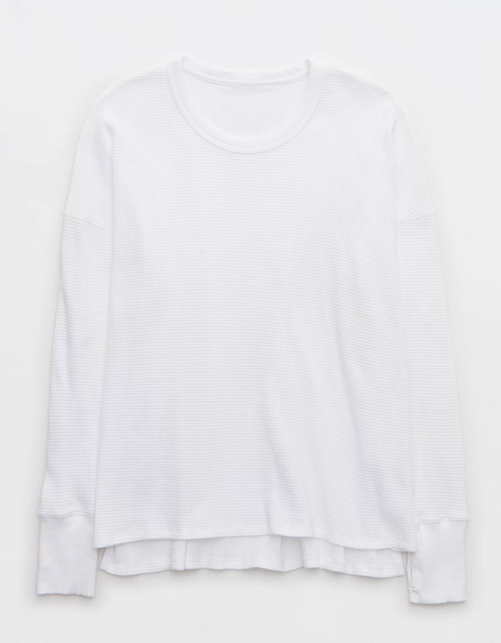OFFLINE By Aerie Wow! Waffle Long Sleeve T-Shirt | Aerie