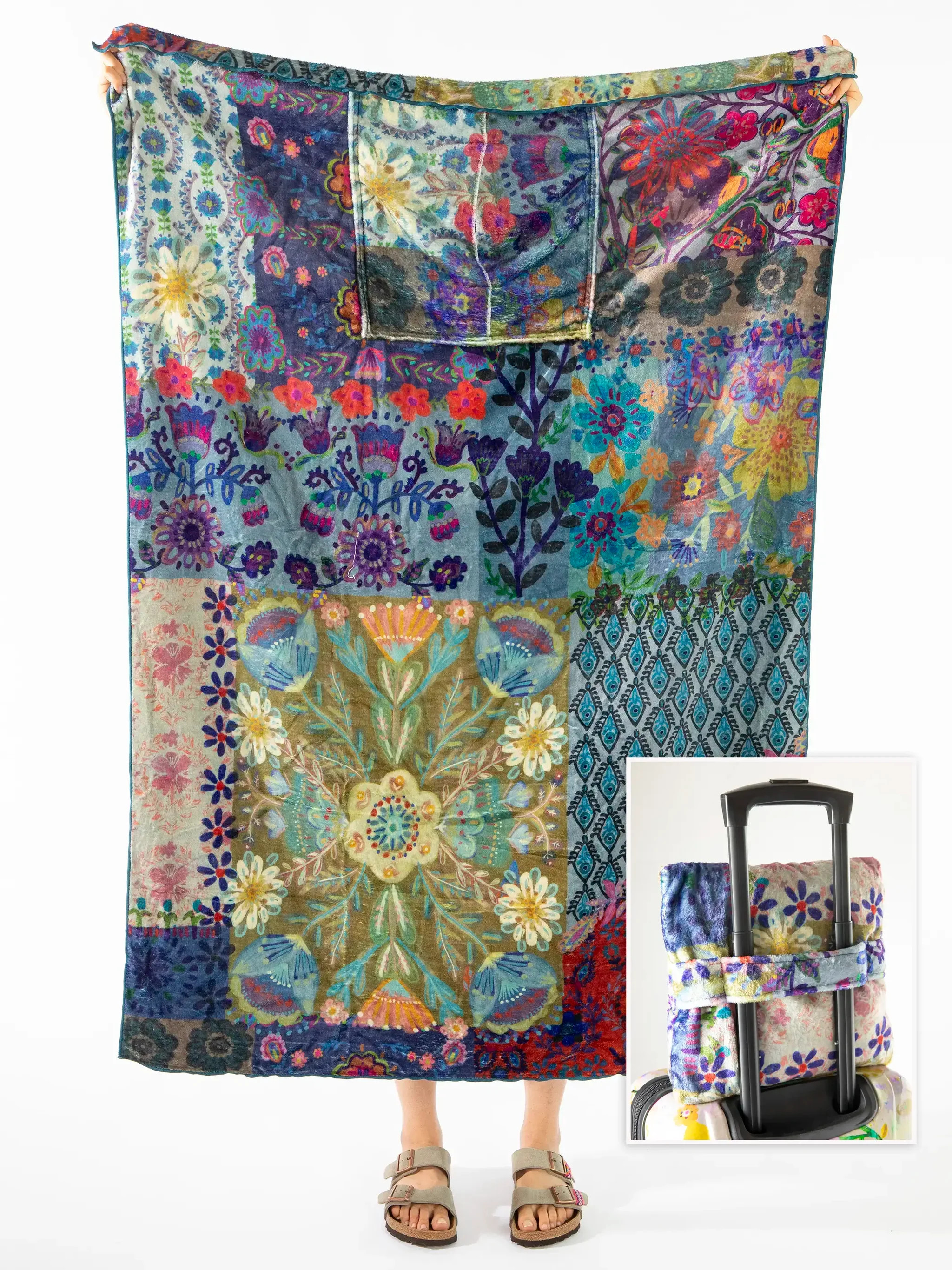 Cozy Car & Travel Blanket | Natural Life