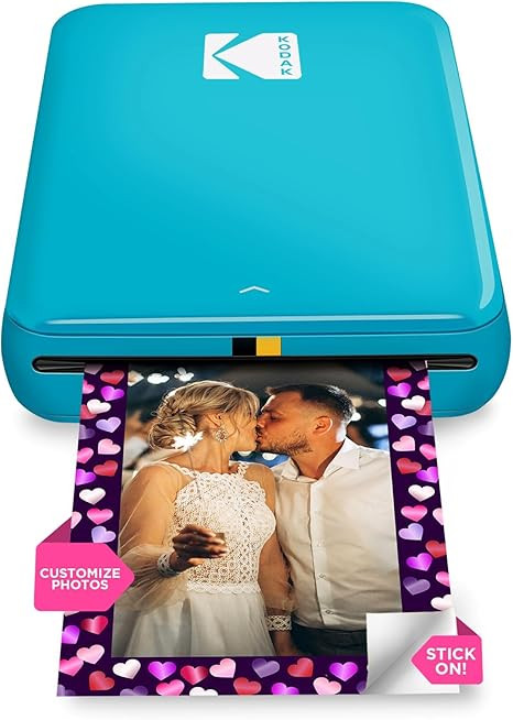 KODAK Step Instant Photo Printer, Zink 2x3” Color Sticky-Back Photos, Bluetooth Compatible with... | Amazon (US)