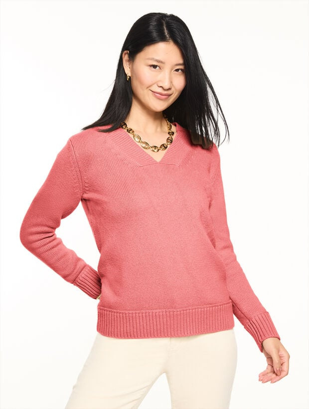 V-neck Sweater | Talbots