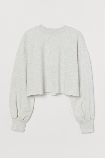 Cropped Sweatshirt | H&M (US)