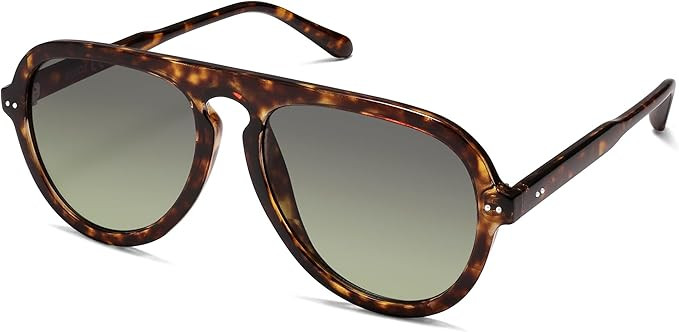 SOJOS Retro Aviator Sunglasses Womens Mens Vintage Plastic Frame Shades Lentes De Sol Para Mujer ... | Amazon (US)