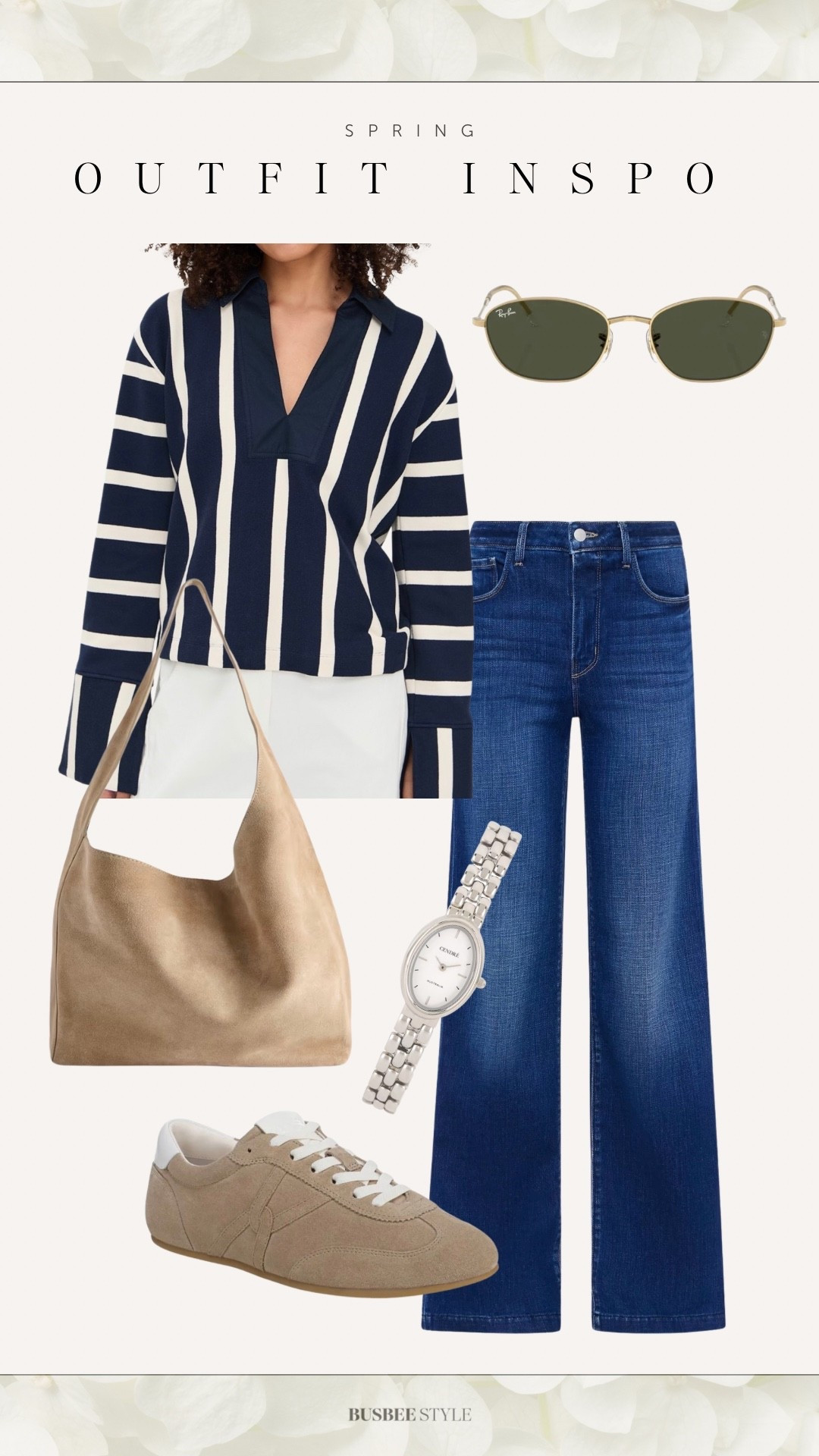 Casual spring outfit inspo featuring one of my favorites pairs of jeans 

#LTKSeasonal #LTKOver40 #LTKmomlife