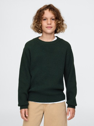 CashSoft Rib Crewneck Sweater | Gap (US)