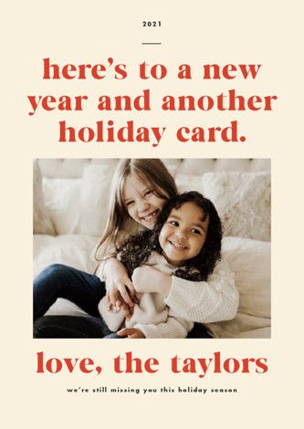 "annex" - Customizable Holiday Postcards in Red by Jennifer Lew. | Minted