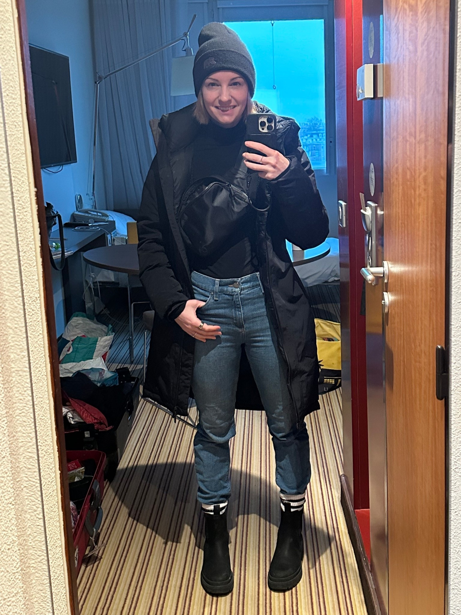Early morning coffee walks in France. 

Jacket - lululemon size 6
Jeans - mott & bow
Boots - Thursdays
Bag - lululemon 
Turtleneck - kit & ace 


#LTKshoes #LTKwinter #LTKstyletip