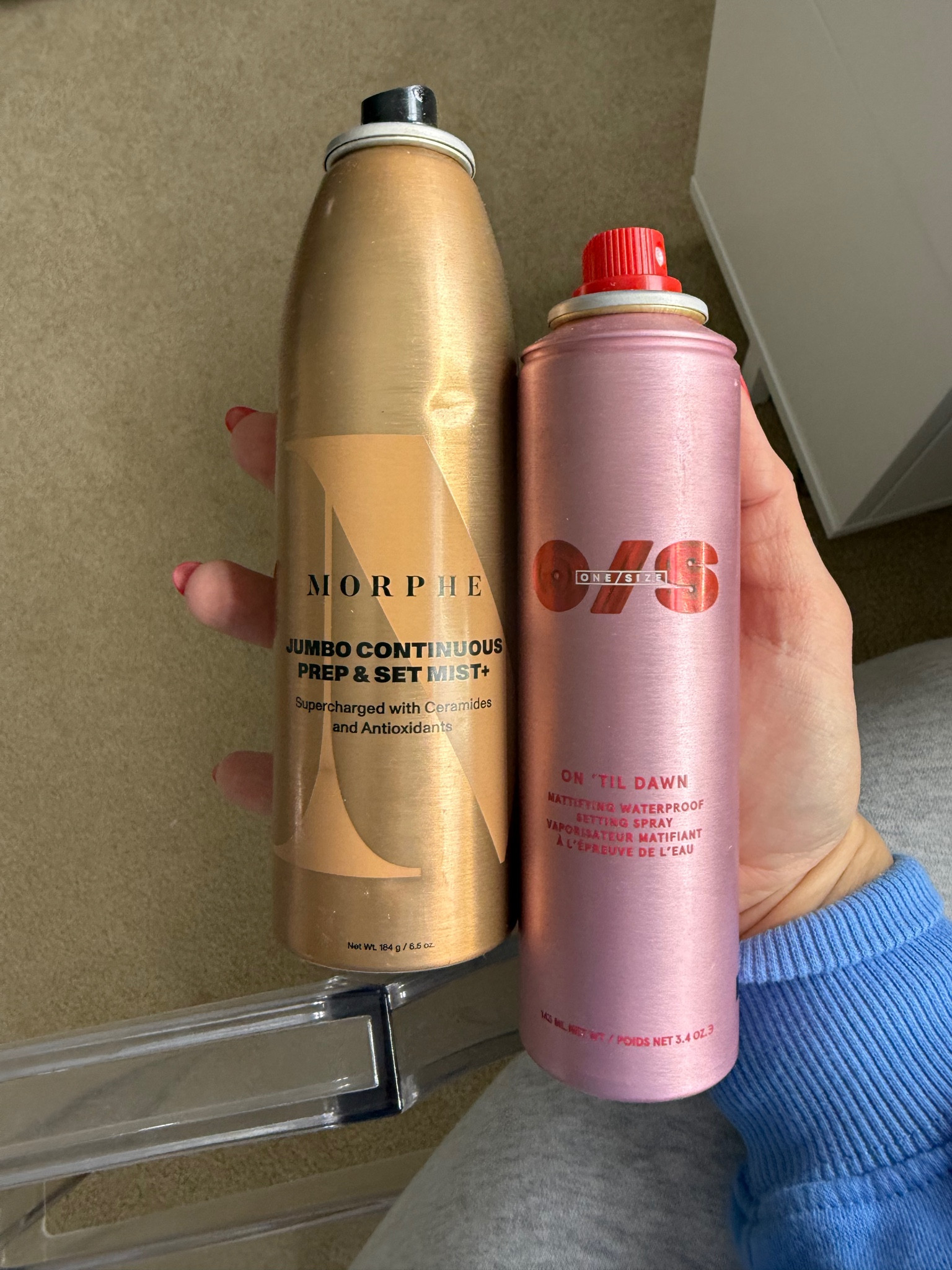 I use both of the products as part of my makeup routine. The morphe I spray after my skincare before my makeup-and the One Size setting spray I use after my makeup is done for the day! 

Beauty, makeup, setting spray, all day makeup 

#LTKMostLoved #LTKBeauty #LTKFindsUnder50 #LTKMostLoved #LTKFindsUnder50 #LTKBeauty