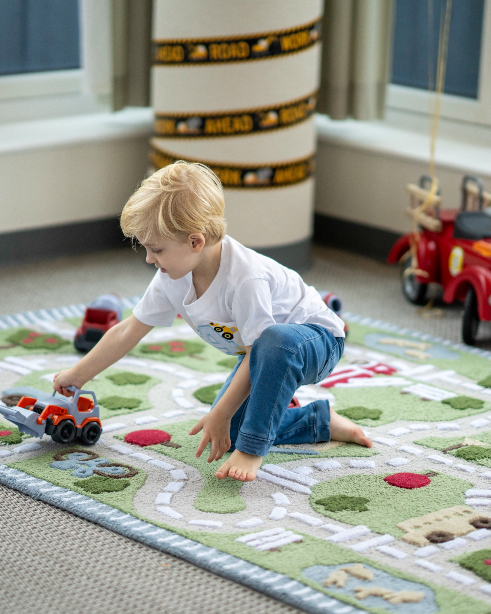 This activity rug was the biggest hit at the boys birthday party! 

#LTKFamily #LTKParties #LTKKids