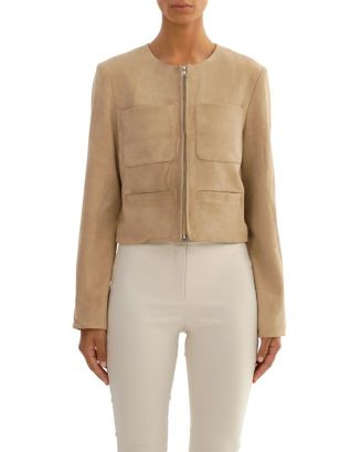 LAMARQUE Linette Suede Jacket | Bloomingdale's Women | Bloomingdale's (US)