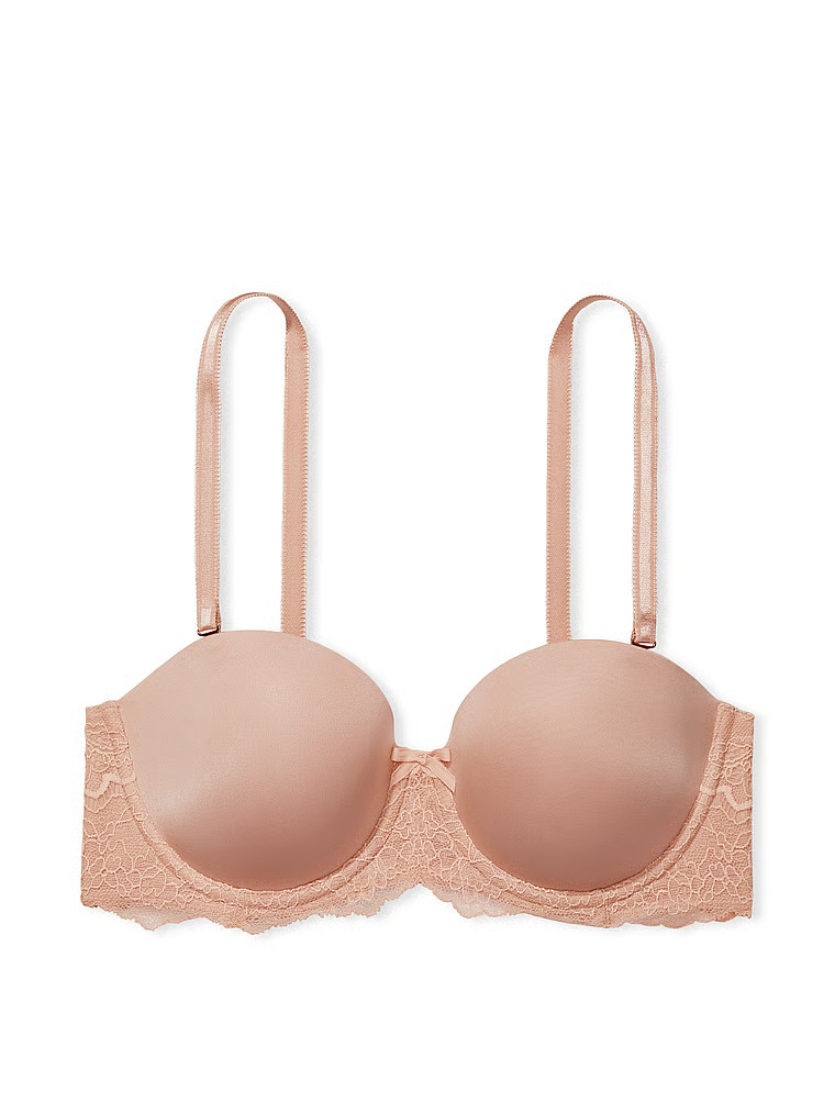 Lightly-Lined Lace Strapless Bra | Victoria's Secret (US / CA )