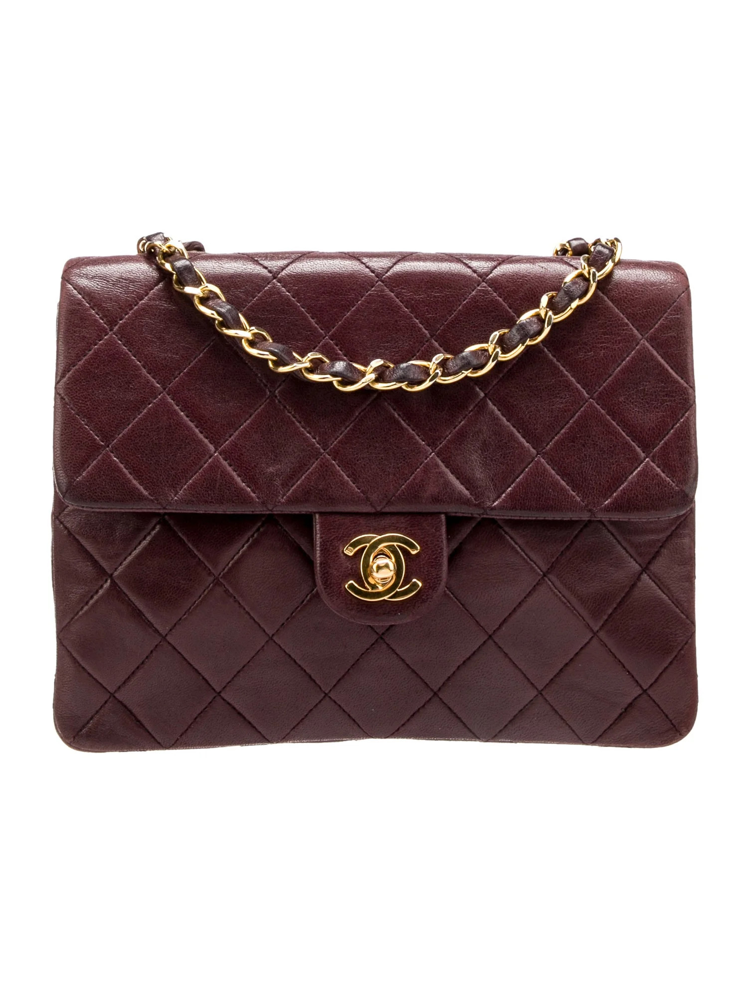 Mini Square Flap Shoulder Bag | The RealReal