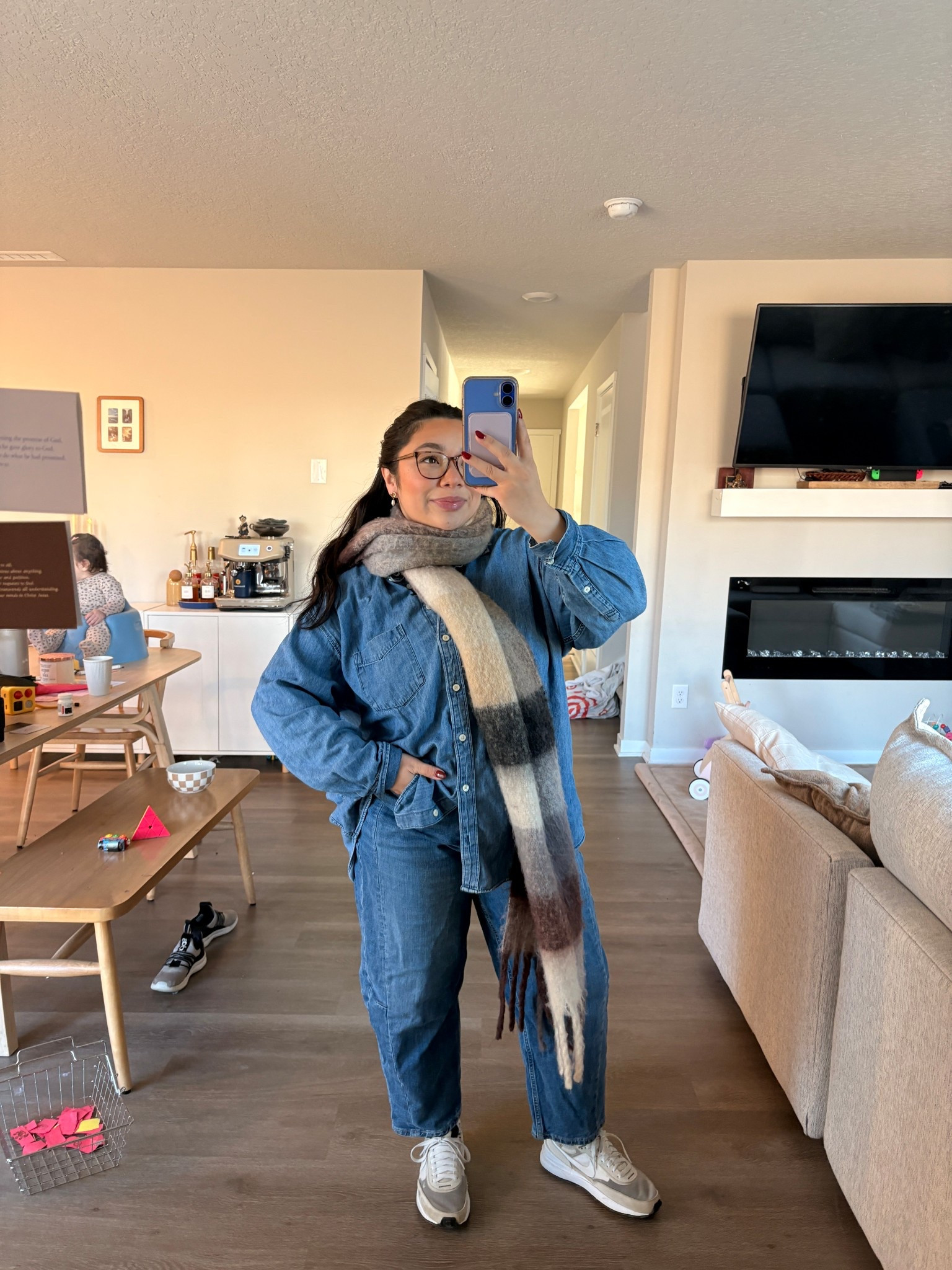 can’t go wrong with denim on denim!!! 

#LTKootd #LTKPetite