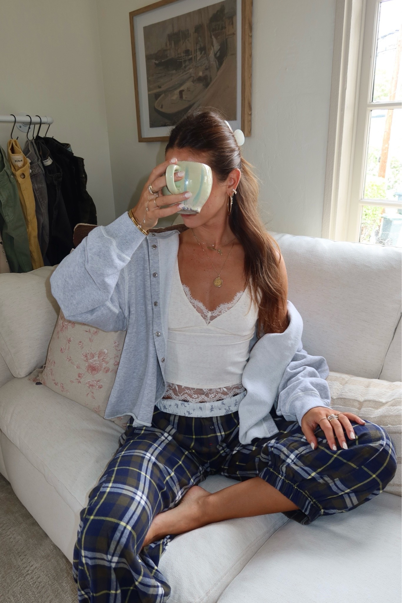 Wearing a small in bottoms and xs in top