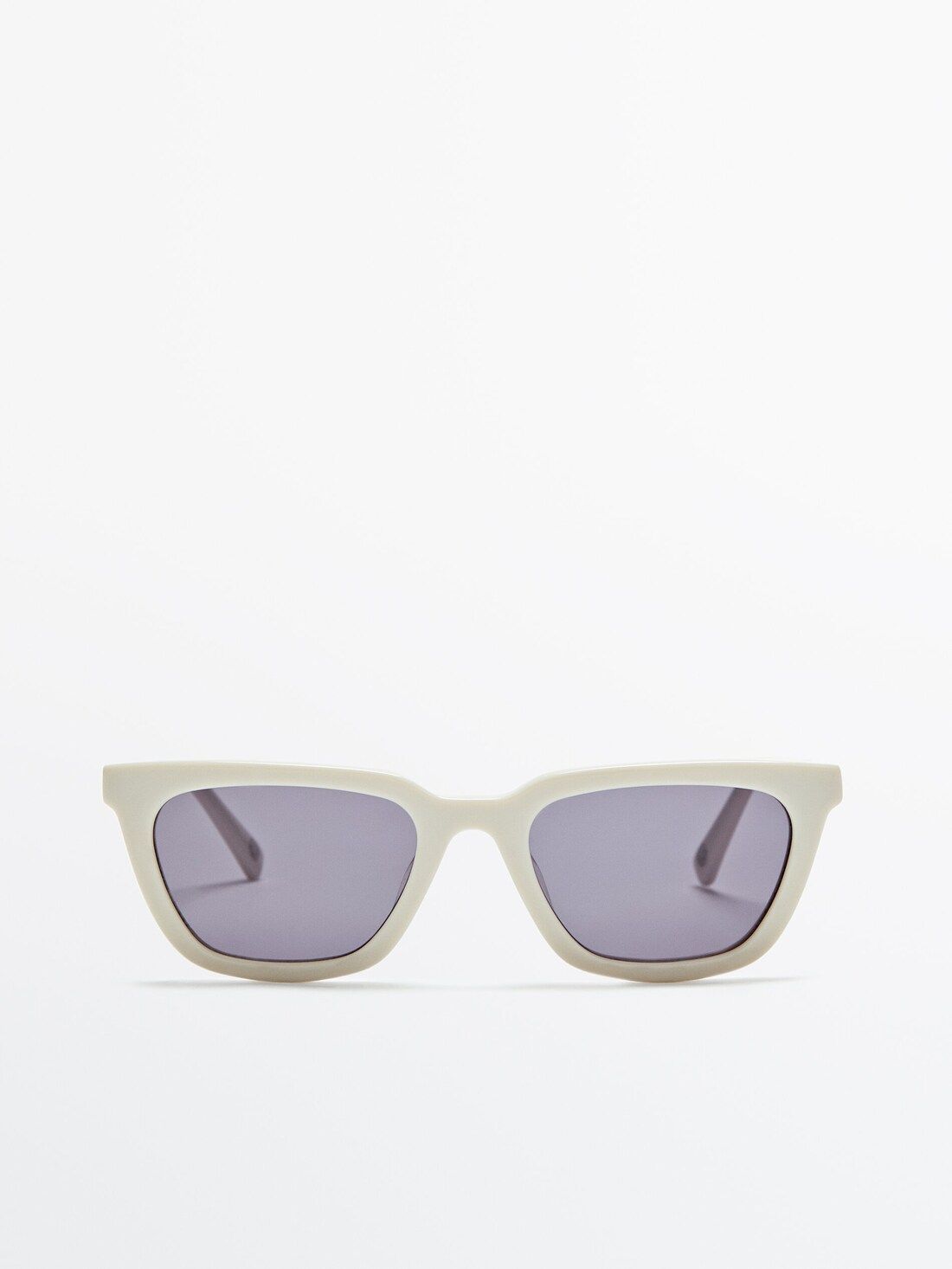 Cream resin sunglasses - Massimo Dutti | Massimo Dutti (US)
