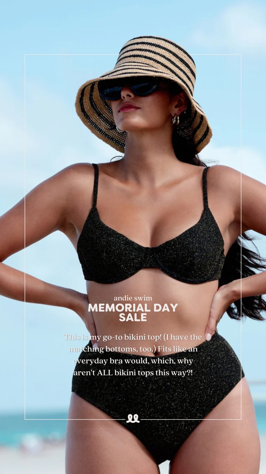 25% OFF! This is my go to bikini top! I have the matching bottoms, too. fFits like an everyday bra, which, why aren’t ALL bikini tops this way?!

#LTKStyleTip #LTKSaleAlert #LTKSwim