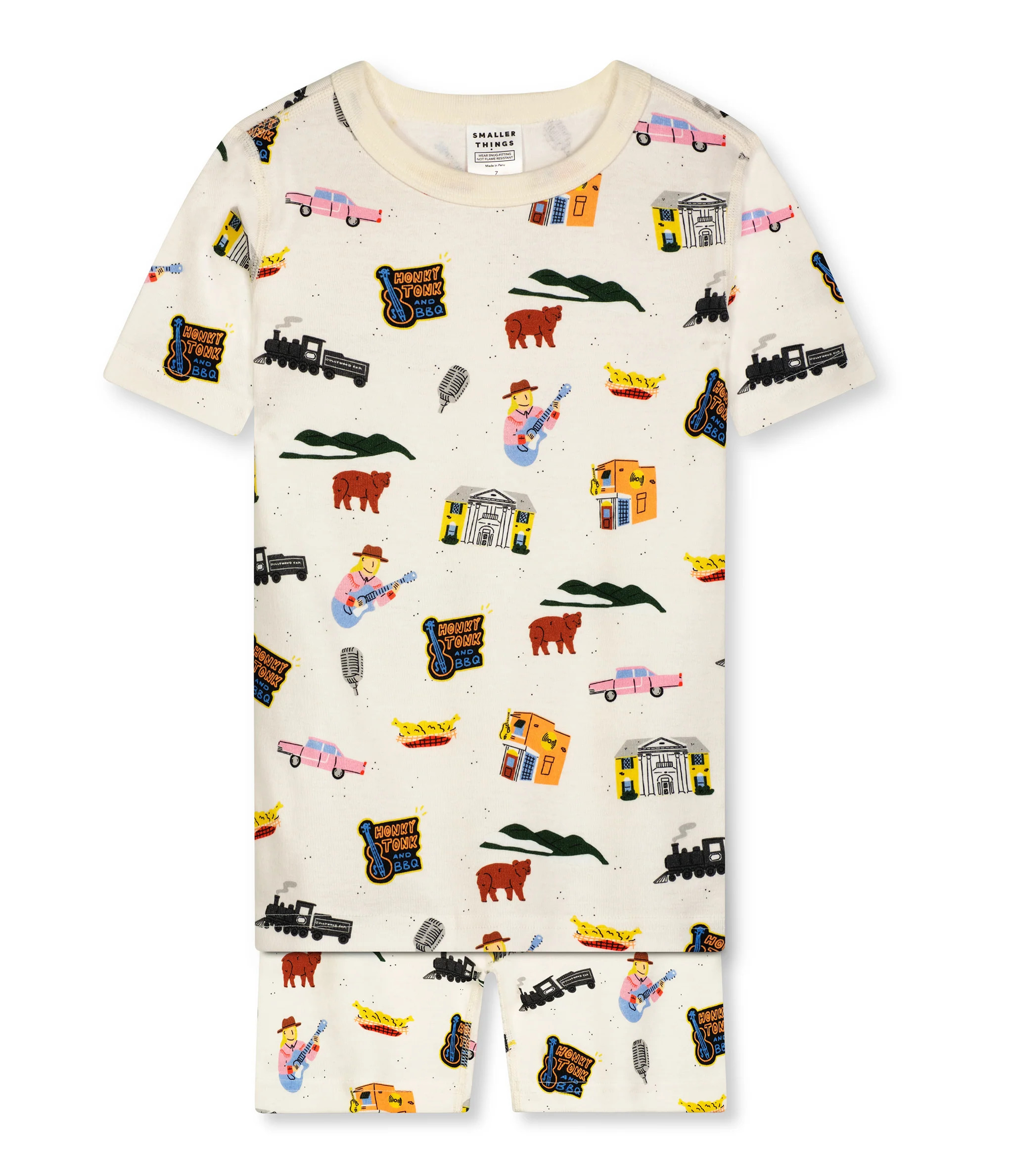 Goodnight, Tennessee Short Pajamas Set  🎶 | SMALLER THINGS